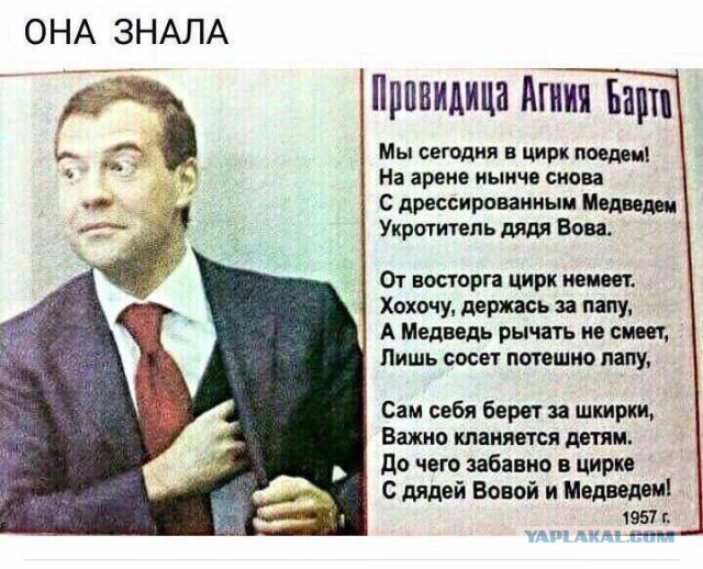 Здравствуйте, господин- барин, премьер Медведев!