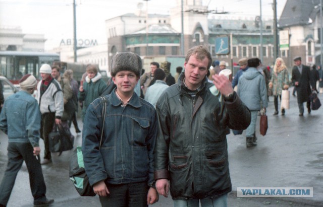 Ретро. Фотографии Москвы 1993 года