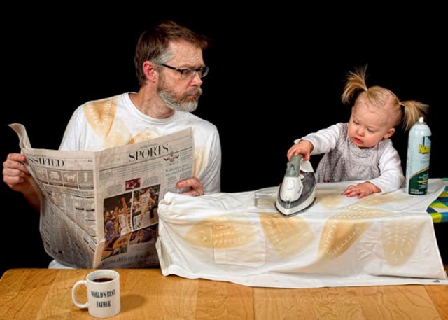 Доброты пост: Папа, который делает прекрасные фотографии со своей маленькой дочкой