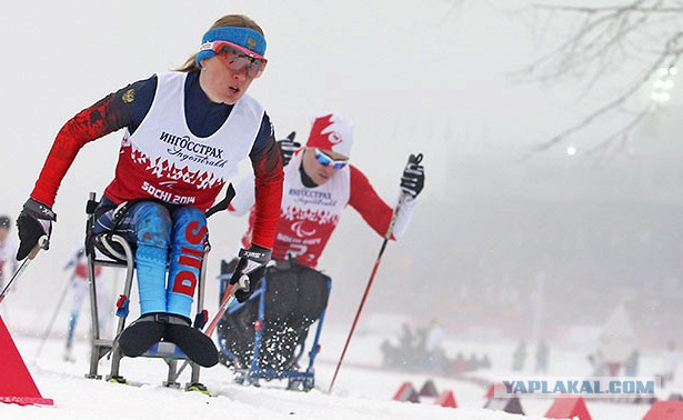 У спротсменов-инвалидов чести то больше