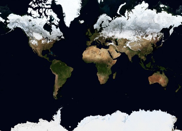 Картографические проекции - известные и не очень