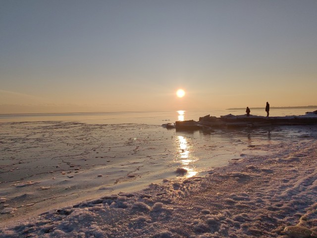 Первый закат этого года