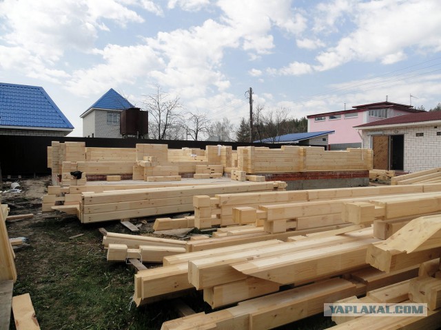 Как производят клеенный брус для деревянных домов.