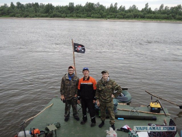 Сплав по реке Чулым