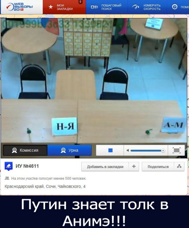 Веб-камеры на избирательных участках
