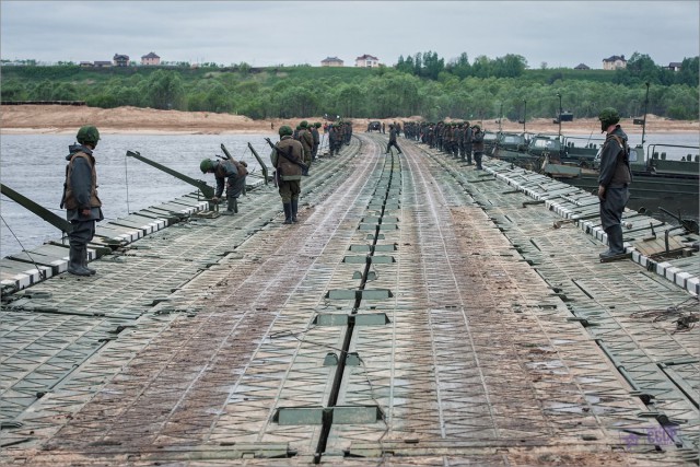 Про форсирование водной преграды