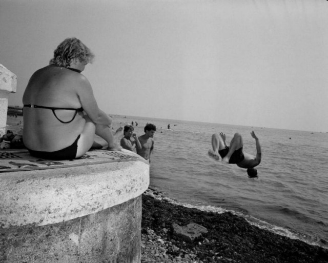 Как это было: сочинские пляжи 1988 года в объективе бельгийского фотографа